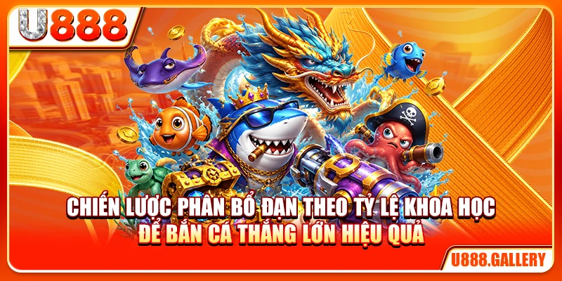 Chiến lược phân bổ đạn theo tỷ lệ khoa học để biết cách bắn cá thắng lớn