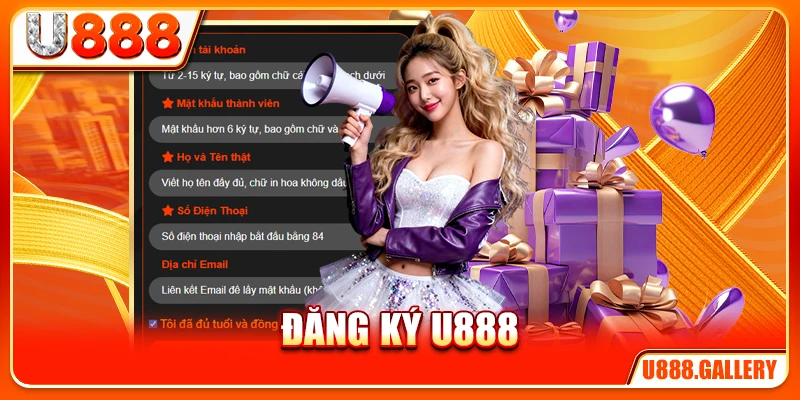 Đăng Ký U888 - Hướng Dẫn Tạo Tài Khoản Với 3 Bước Đơn Giản