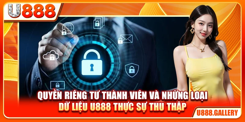 Quyền riêng tư thành viên và những loại dữ liệu U888 thực sự thu thập