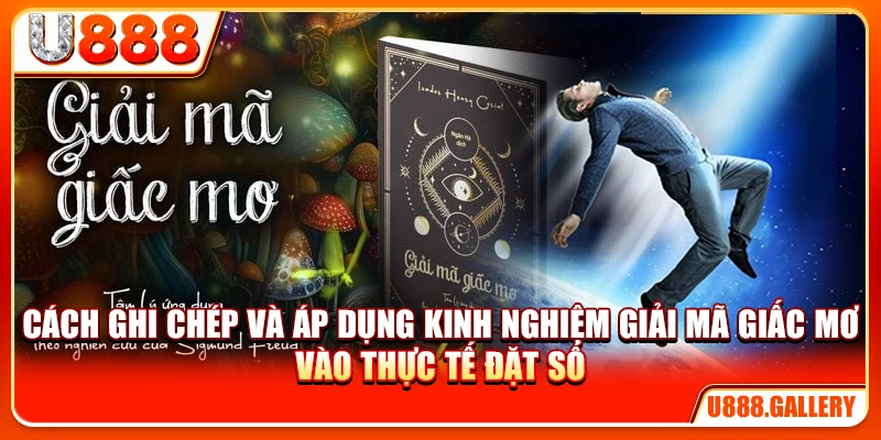 Cách ghi chép và áp dụng kinh nghiệm giải mã giấc mơ vào thực tế đặt số