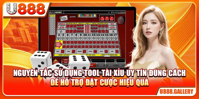 Nguyên tắc sử dụng tool tài xỉu uy tín đúng cách để hỗ trợ đặt cược hiệu quả